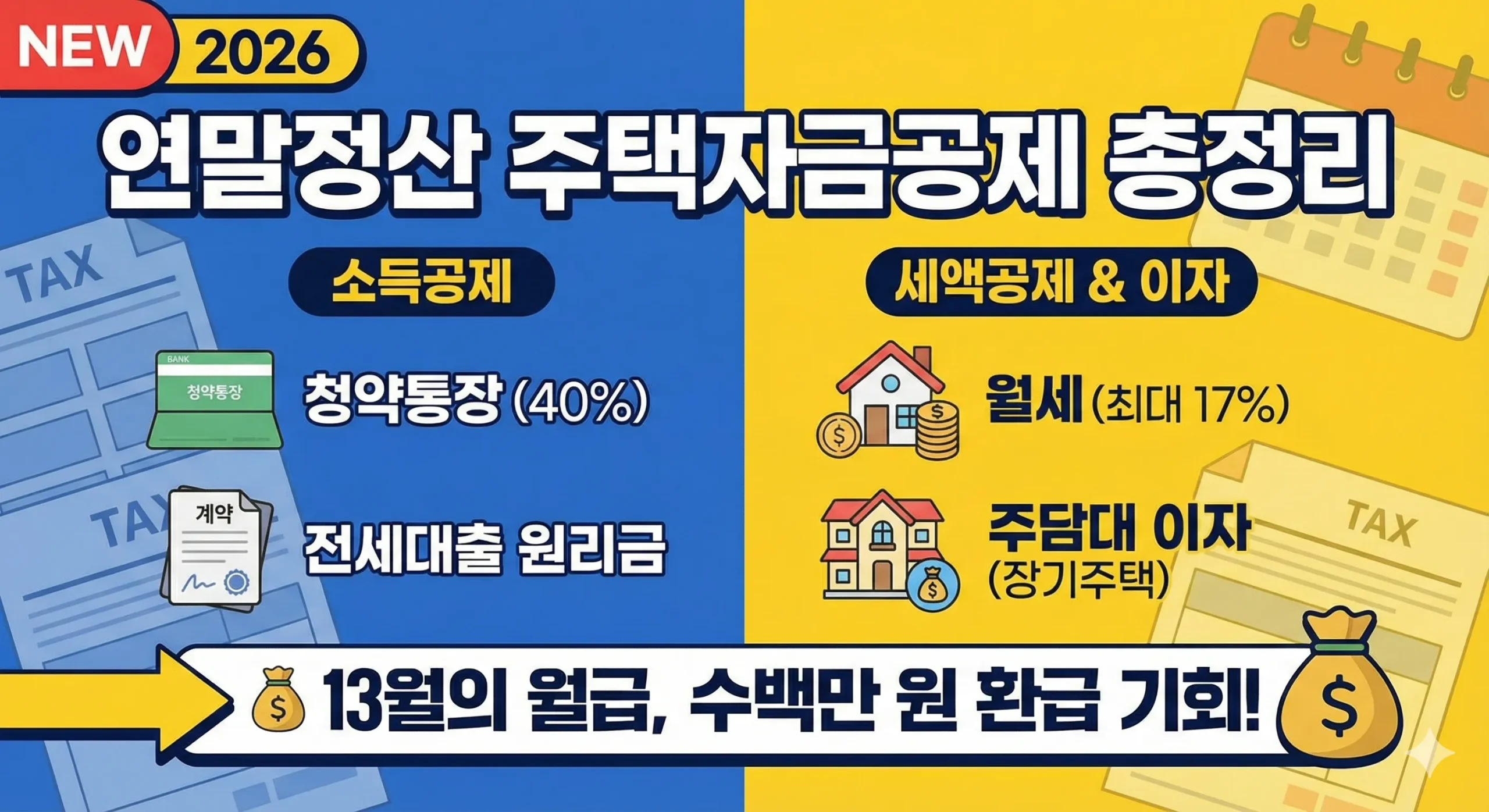 연말정산 주택자금공제 썸네일