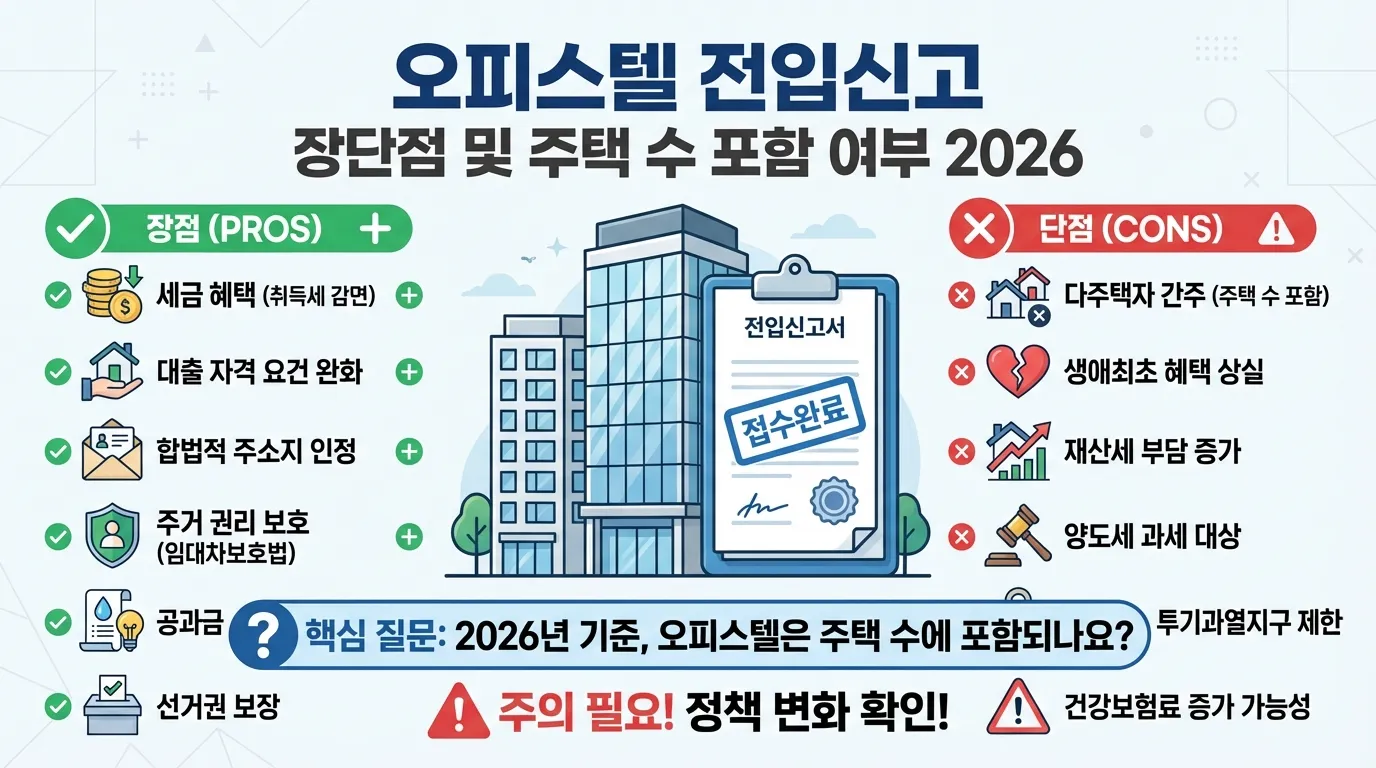 오피스텔 전입신고